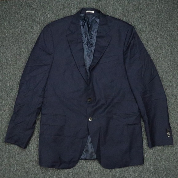 Peter Millar Other - Peter Millar Blazer Men 42T Blue Wool Double Vented Sport Coat Jacket *